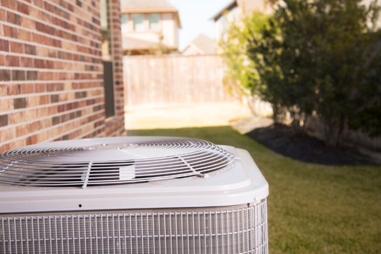 top of ac unit in yard min 1